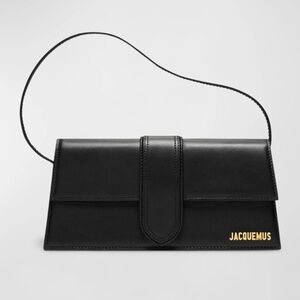 JACQUEMUS The long Bambino LES CLASSIQUES Women Black New Authentic $1070